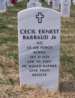 Cecil Ernest Barbaud Jr.