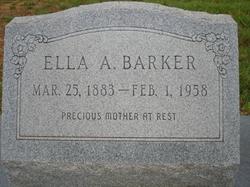 Ella A <I>Carroll</I> Barker 