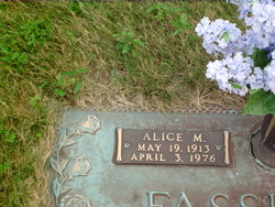 Alice M. <I>Shaw</I> Fassinger 