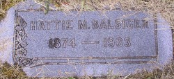 Hattie M. <I>Moore</I> Balsiger 