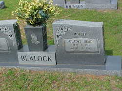 Gladys <I>Head</I> Blalock 