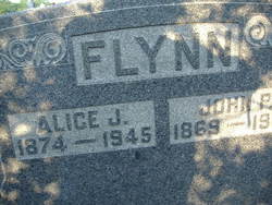 Alice Jane <I>Massie</I> Flynn 