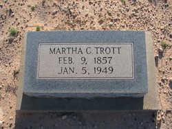 Martha Carrie <I>Wells</I> Trott 
