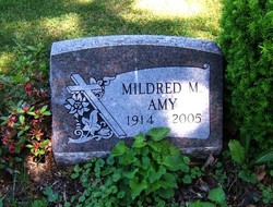 Mildred M. <I>Dillow</I> Amy 