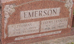 Thomas Emerson 