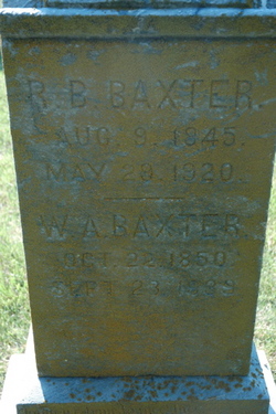 R. B. Baxter 