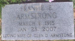 Frankie Evelyn <I>Donelson</I> Armstrong 