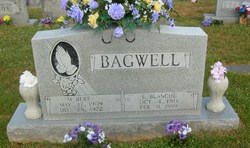Ella Blanche <I>Hackler</I> Bagwell 