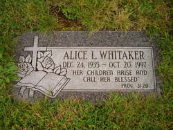 Alice L Whitaker 