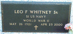 Leo Francis Whitney Sr.