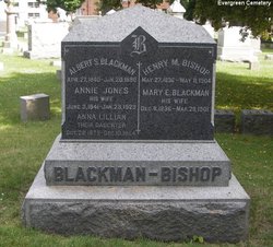 Mary E. <I>Blackman</I> Bishop 