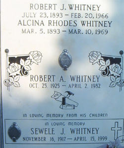 Alcina Algina <I>Rhodes</I> Whitney 