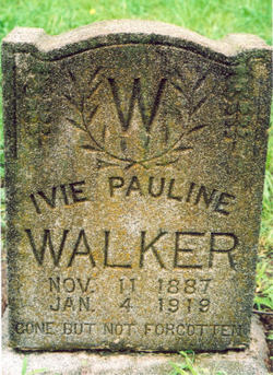 Ivie Pauline <I>Allred</I> Walker 