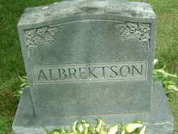 Alma L <I>Anderson</I> Albrektson 