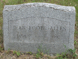 Jean <I>Foote</I> Allen 