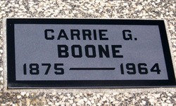 Carrie Gertrude <I>LaRue</I> Boone 