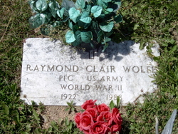 PFC Raymond Clair Wolfe 