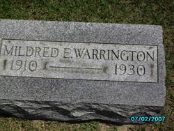 Mildred E Warrington 