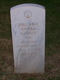 Dillard Odell Gaddy 