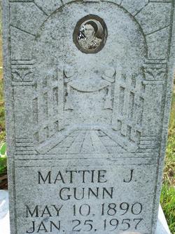 Mattie Josephine <I>Church</I> Gunn 