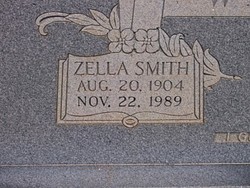 Zella Faye <I>Smith</I> Wright 