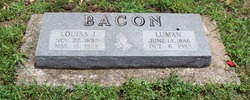 Louisa Jane <I>Jackson</I> Bacon 
