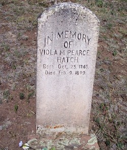 Viola Melissa <I>Pearce</I> Hatch 