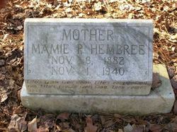 Mamie Mildred <I>Pittman</I> Hembree 