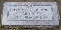 Aaron Christopher Saunders 