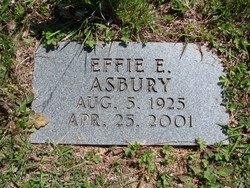 Effie E Asbury 