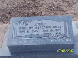 Dorothy <I>Meacham</I> Bills 