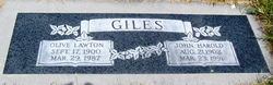 Olive Marie <I>Lawton</I> Giles 