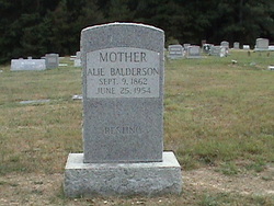Alice J. J. <I>Saunders</I> Balderson 
