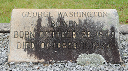 Maj George Washington “Wash” Bowen 