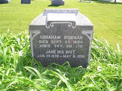 Abraham Bowman 