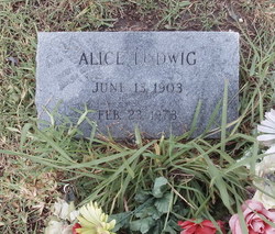 Alice Louise Ludwig 