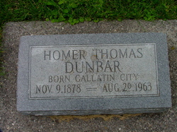 Homer Thomas Dunbar 
