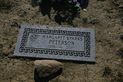 Margaret <I>Sparks</I> Peterson 