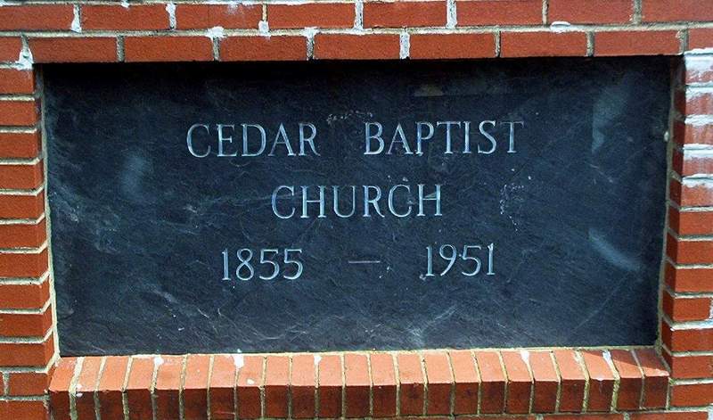 Cedar Baptist Church Cemetery