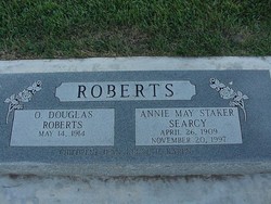 Annie May <I>Staker</I> Searcy, Roberts 