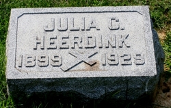 Julia Catherine <I>Nurrenbern</I> Heerdink 