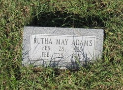 Rutha May Adams 