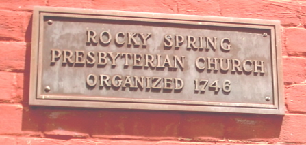 Rocky Spring Presbyterian Church Cemetery