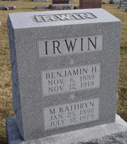 Benjamin H Irwin 