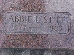 Abbie L <I>Osborn</I> Stitt 
