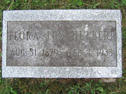 Flora Fox <I>Fox</I> Hulbert 