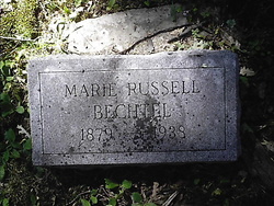 Marie Myrtle <I>Russell</I> Bechtel 