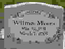 Wilma Myers 