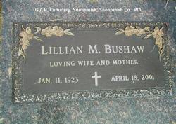 Lillian M <I>Miller</I> Bushaw 