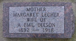 Margaret Katheryn <I>Lecher</I> Dixson 